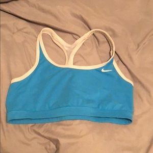 Blue/Gray Nike Racerback Sports Bra XL